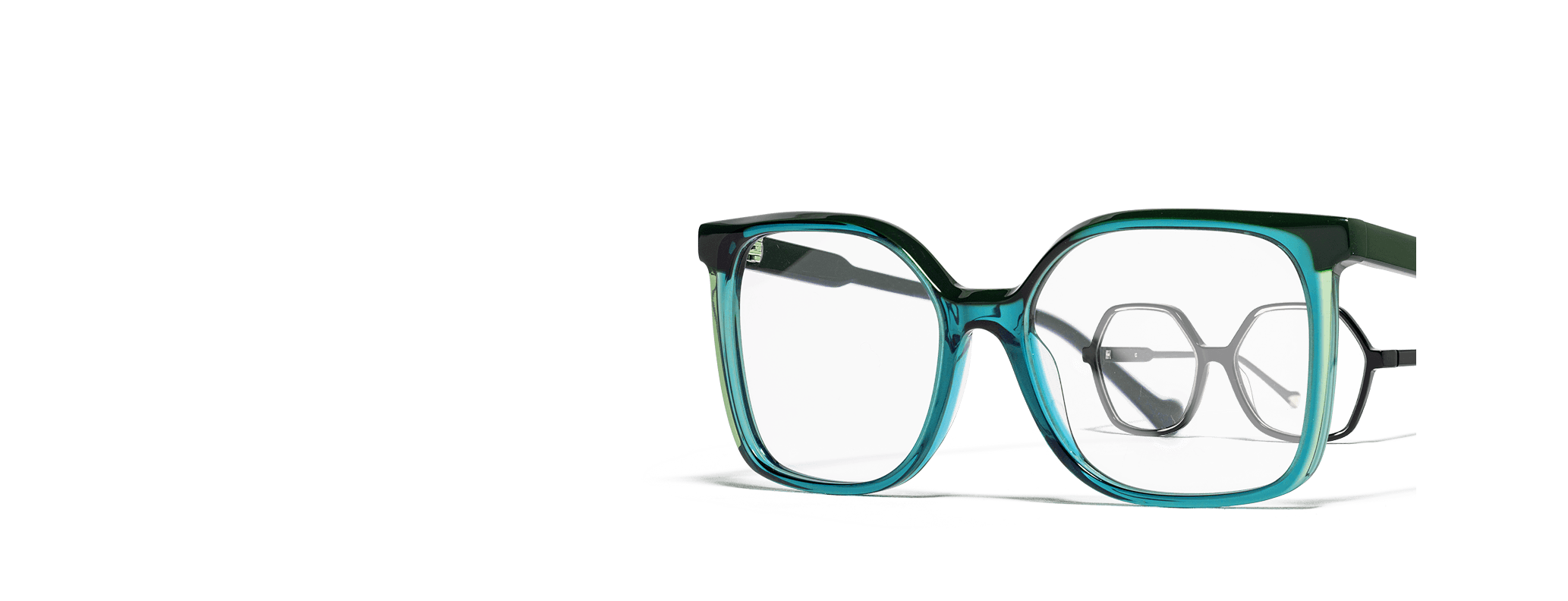 Person wearing glasses