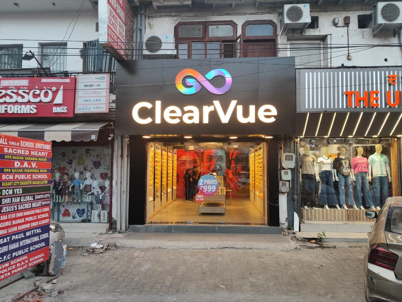 ClearVue store at Ludhiana