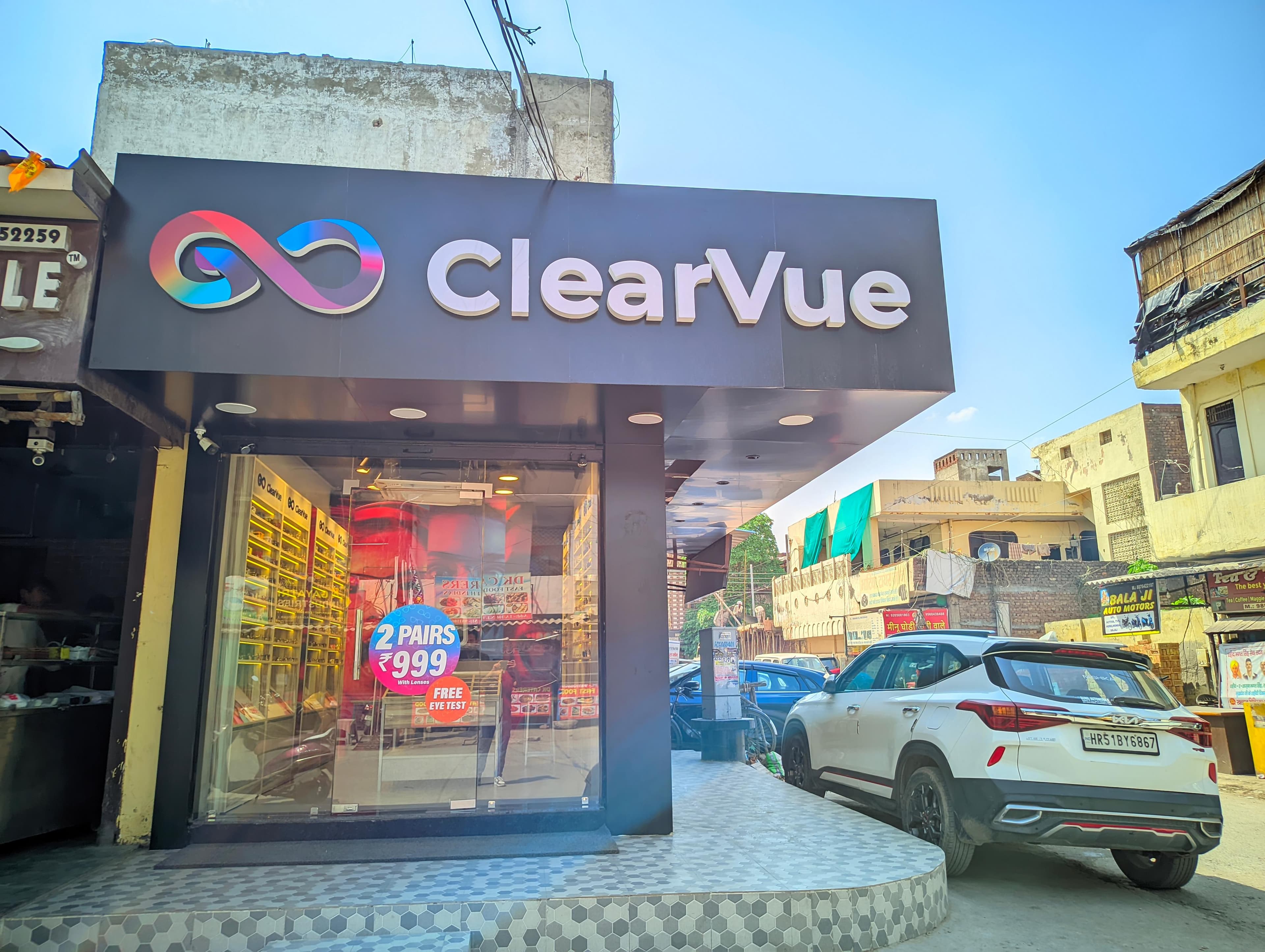 ClearVue store at Faridabad